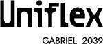 Logotipo da Uniflex Esquadrias
